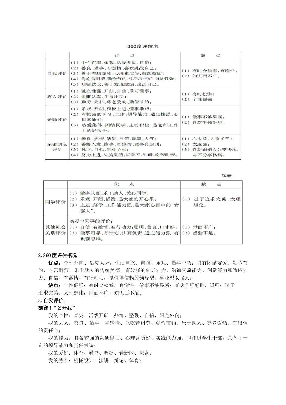 职业生涯规划设计书实例_第3页
