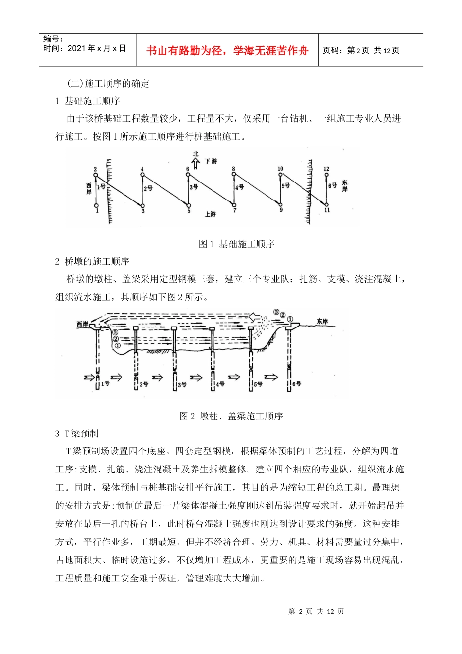 道路施工组织课程设计示例_第2页