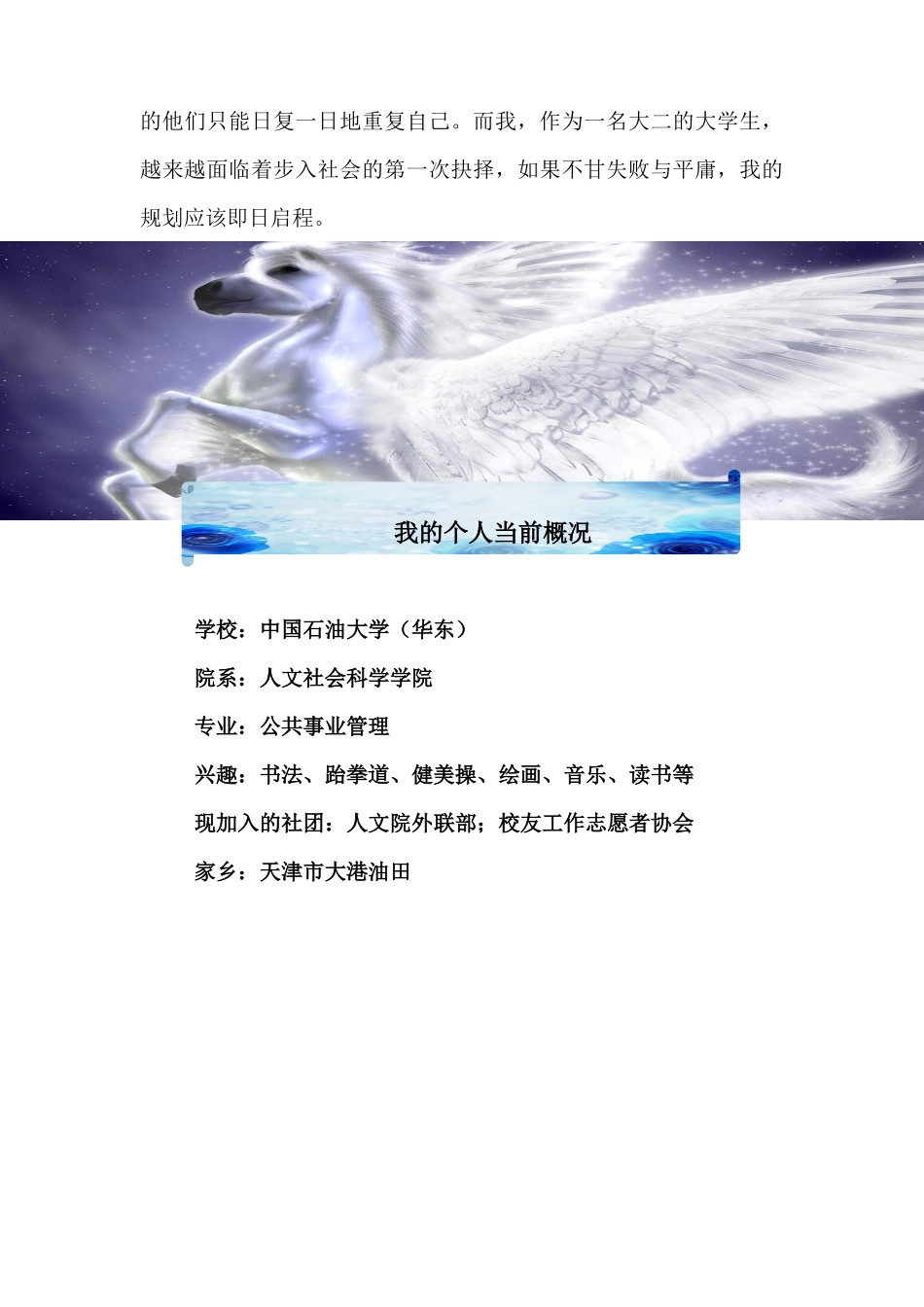 职业规划书(示例版)_第2页