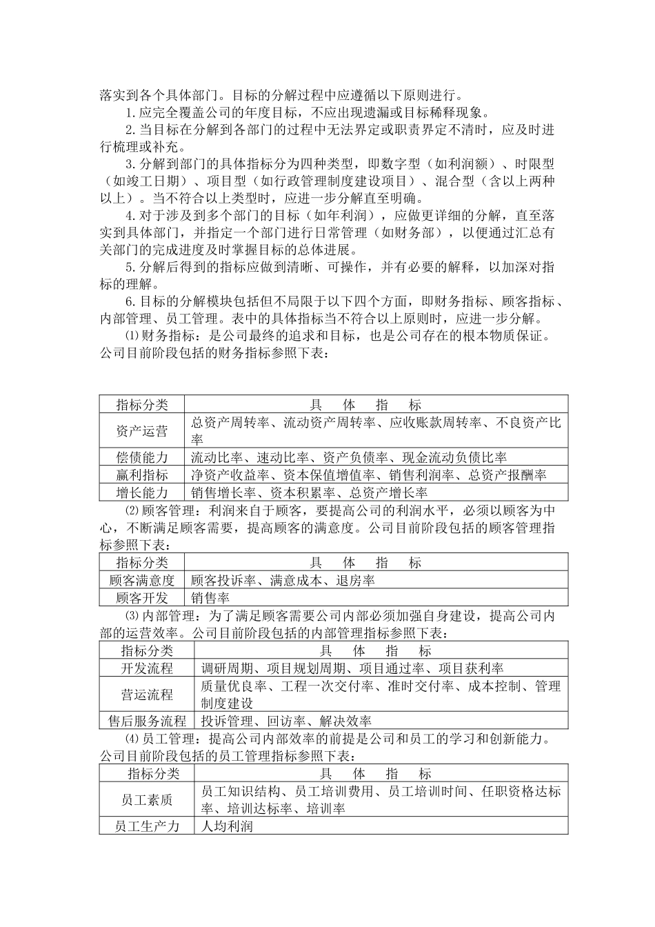 某某公司绩效管理实施细则附实操表格_第2页
