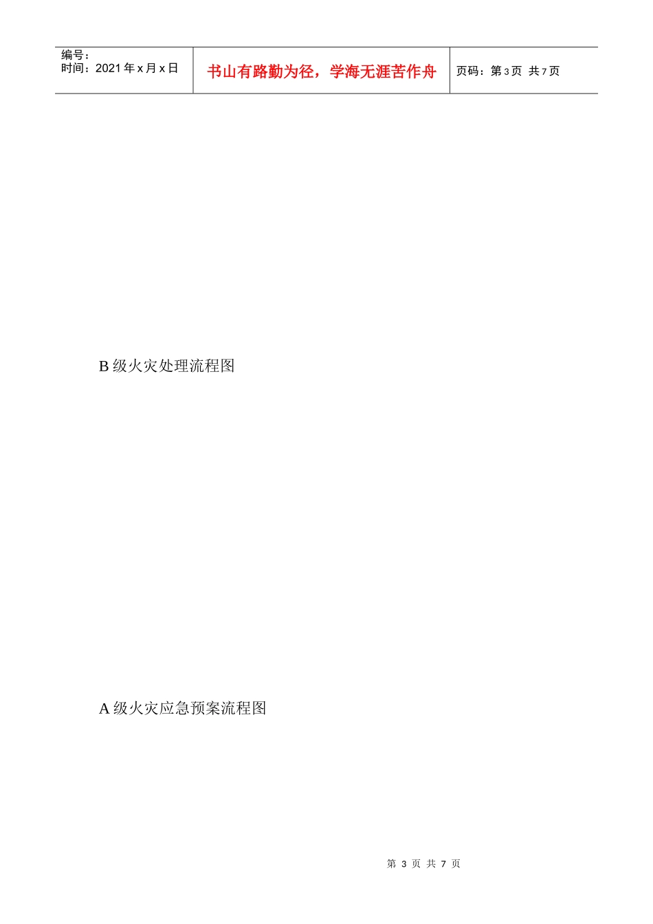 火灾应急预案知识_第3页