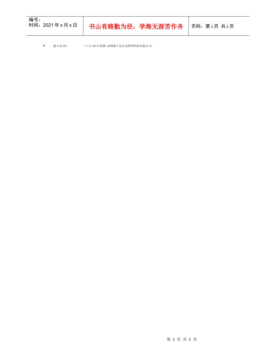 灯饰十大品牌排行榜_第2页