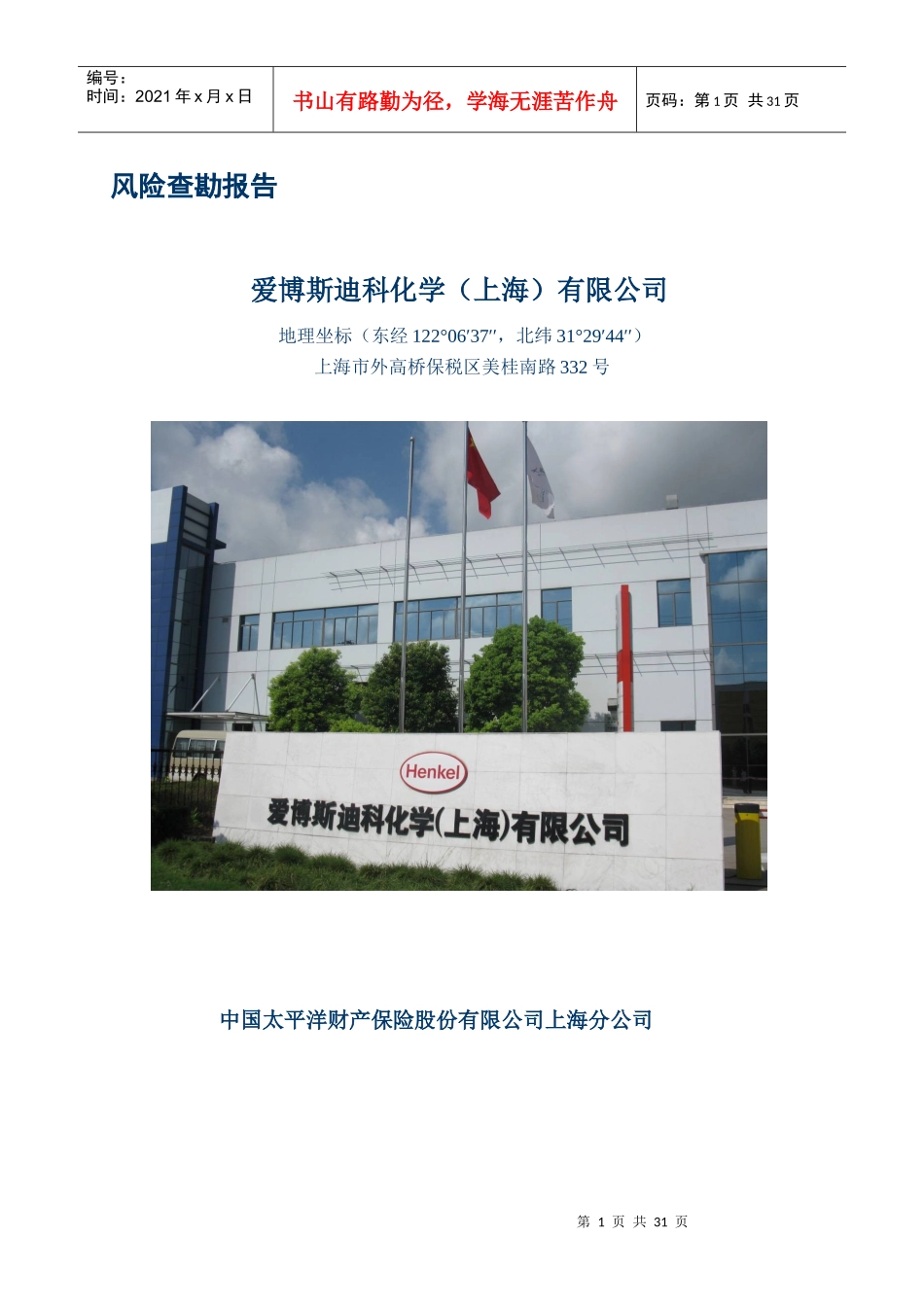 爱博斯迪克风险评估报告文稿_第1页