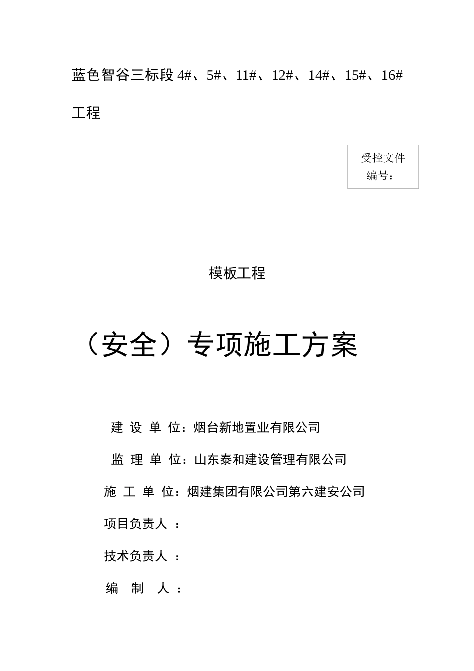 常用模板专项施工方案0407_第1页