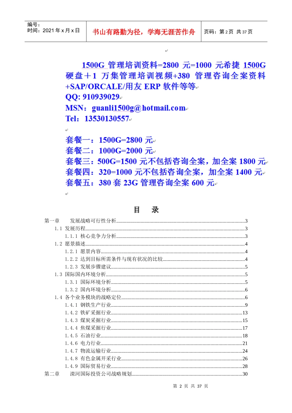 滦河国际集团投资公司战略_第2页