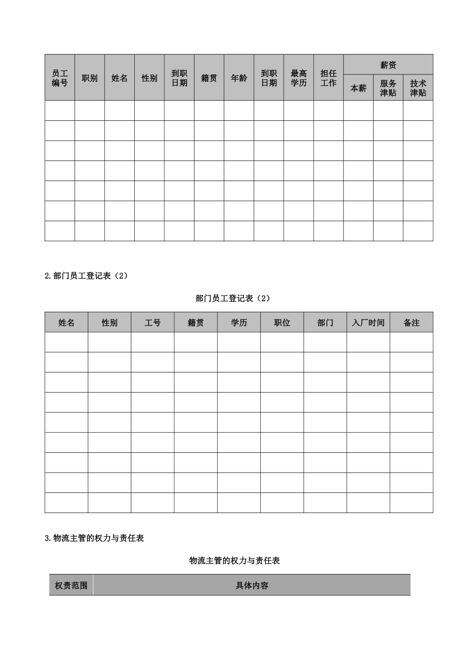 物流主管高效工作手册_第2页