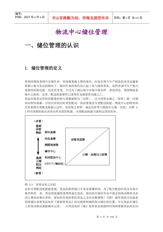 物流中心储位管理(1)