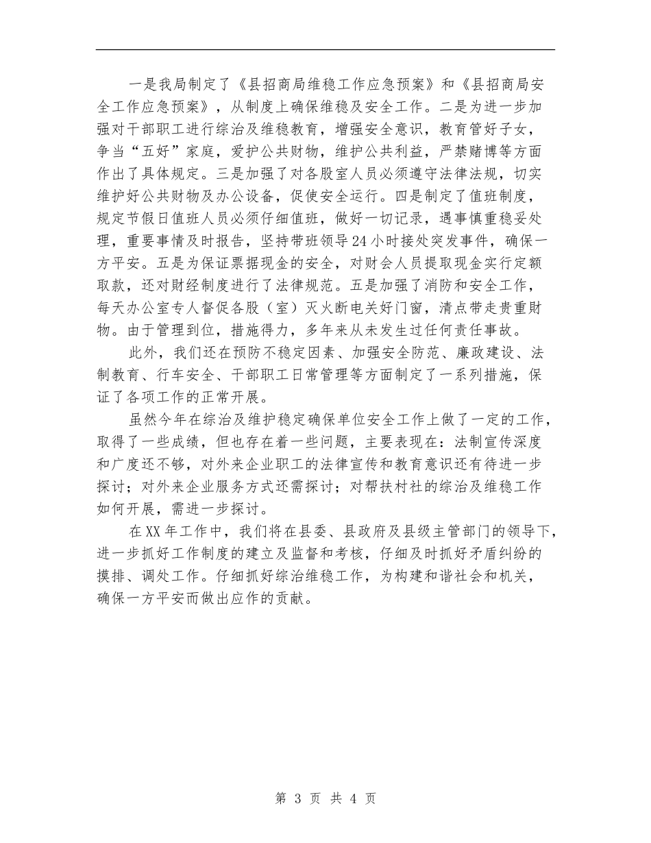 2024年综治维稳工作总结_第3页