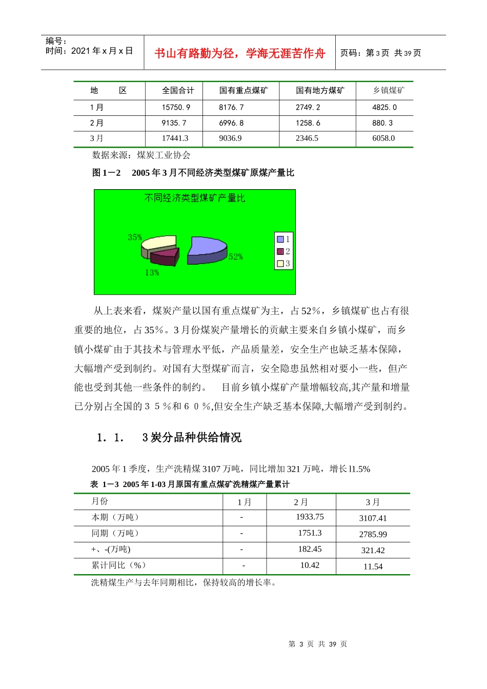煤炭行业月度分析报告(DOC36)(1)_第3页