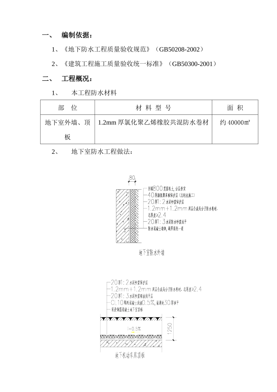 地下室防水卷材施工方案_第1页