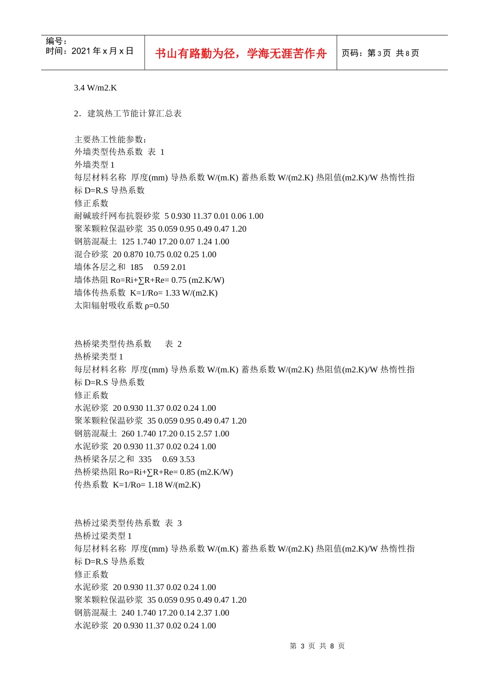 湖南省住宅项目节能设计文档_第3页