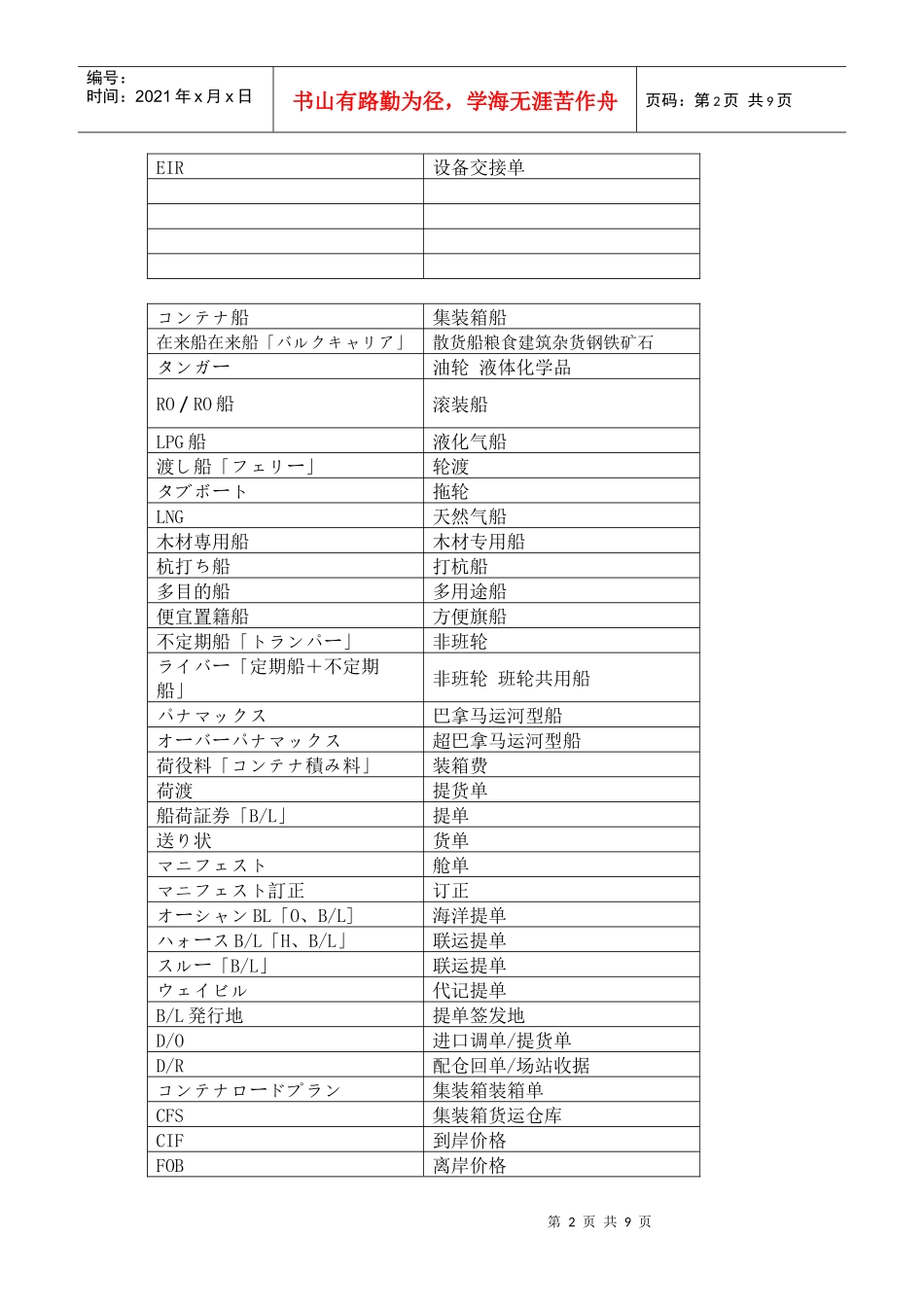 物流専门用语_第2页