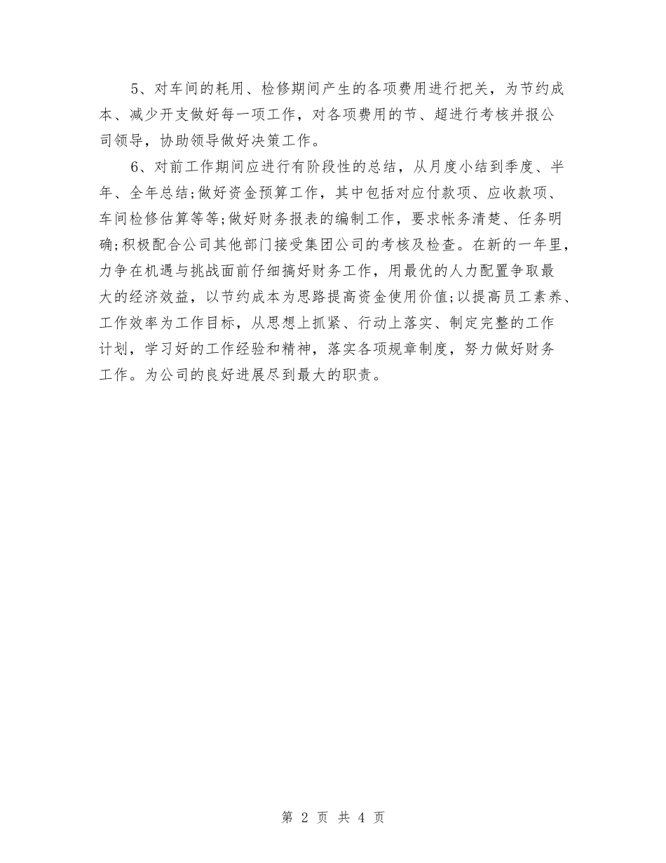 2024年财务年度计划与2024年财务总监工作计划汇编_第2页