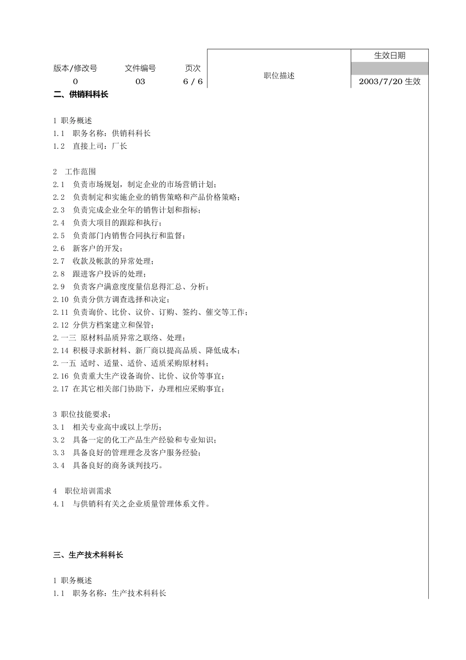 现代企业各岗位职务说明_第2页