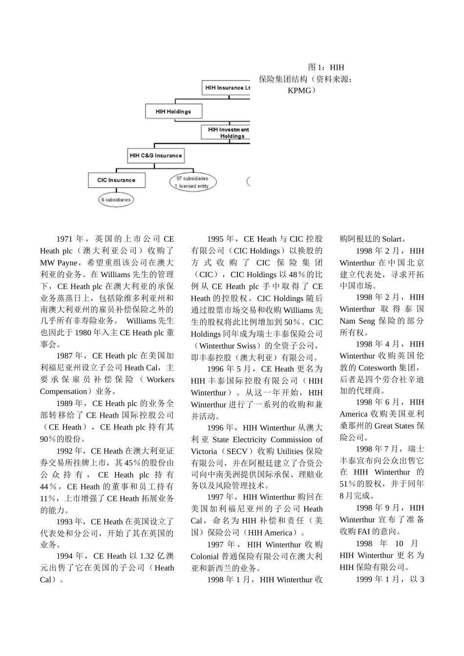 澳大利亚HIH保险公司破产案例_第2页