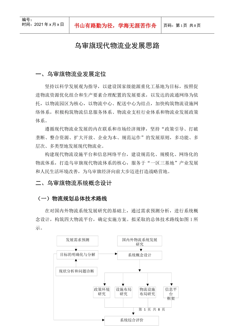 物流业发展思路_第1页