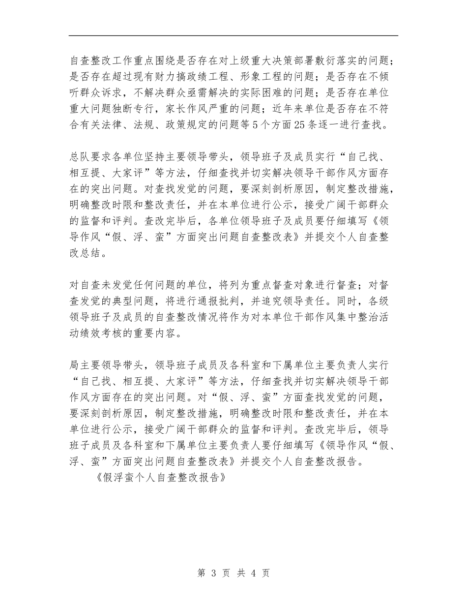 假浮蛮个人自查整改报告_第3页