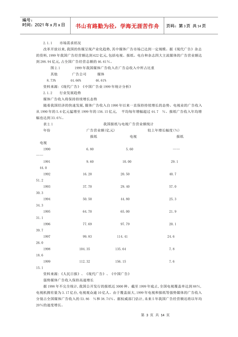 湖南电广传媒股份有限公司投资价值分析报告_第3页