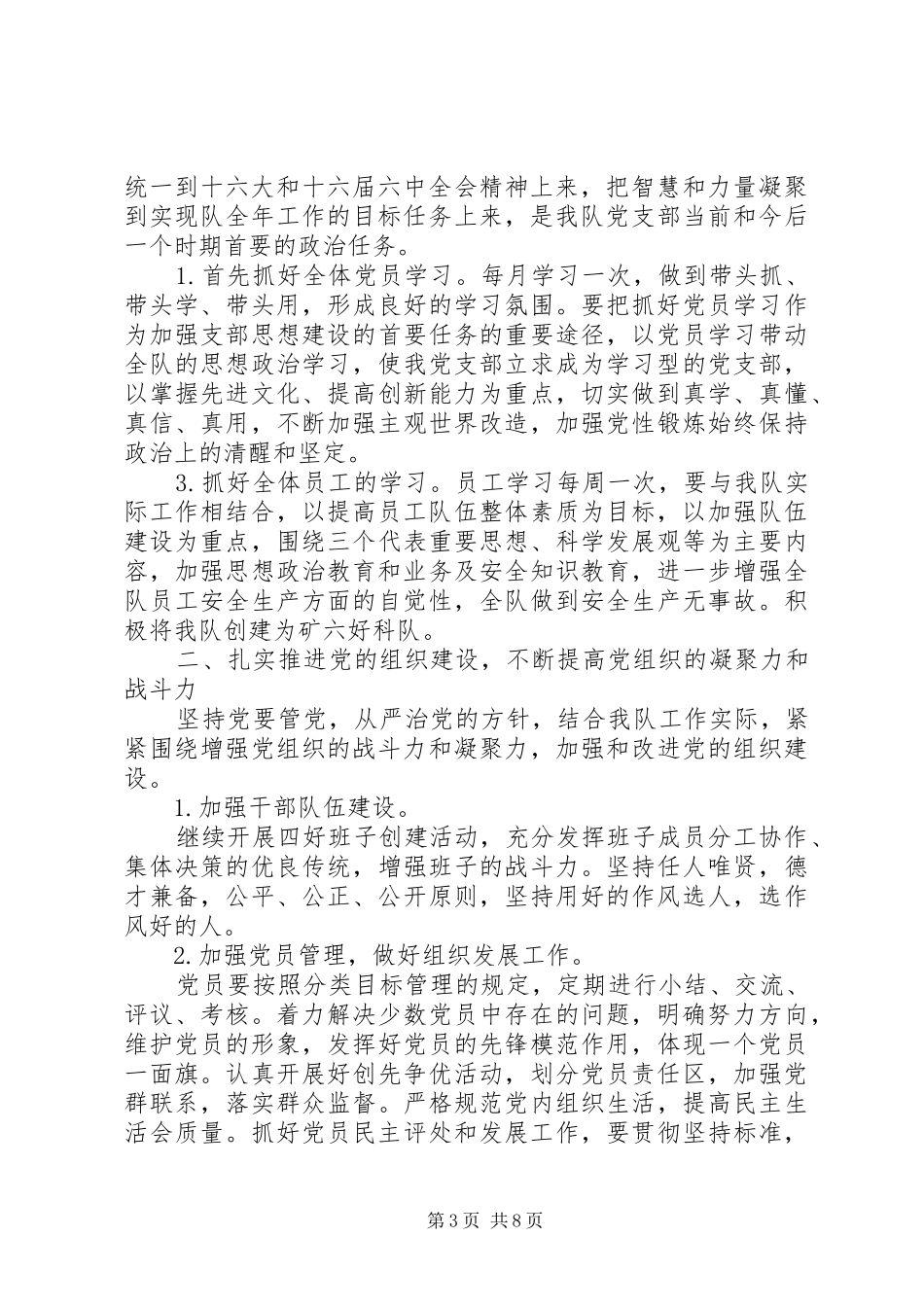 基层党务工作者工作计划_第3页