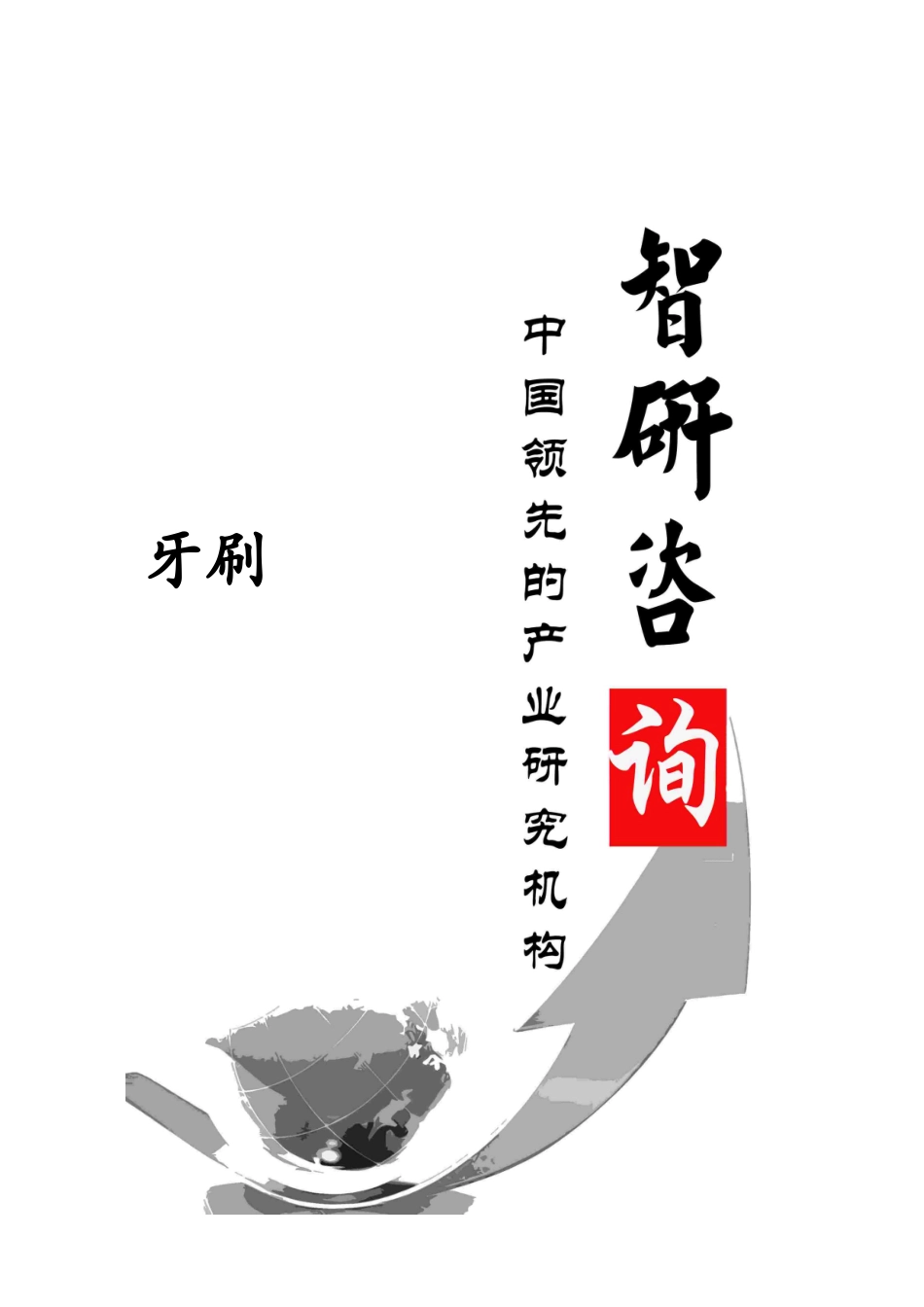 牙刷行业全景调研及投资潜力研究报告_第1页