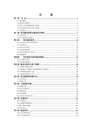 滨江生态产业园建设项目可行性研究报告