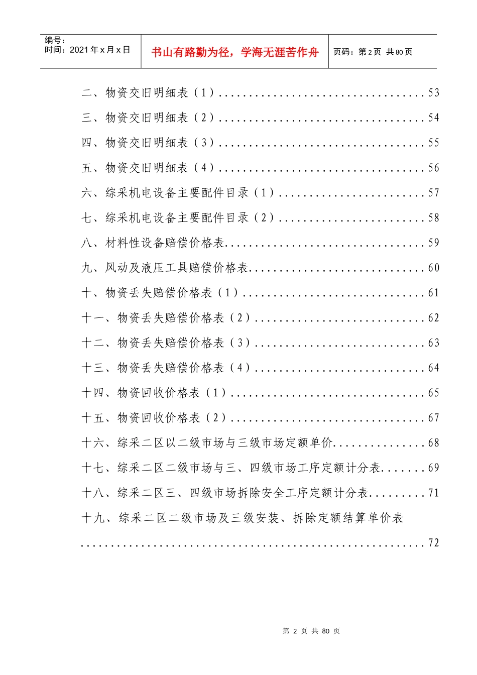 煤矿综采二区内部市场化三四级链式结算管理_第2页