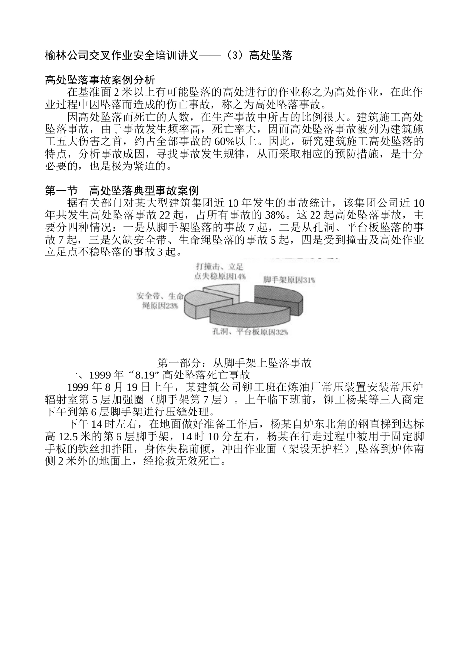 某某公司交叉作业安全培训讲义_第1页