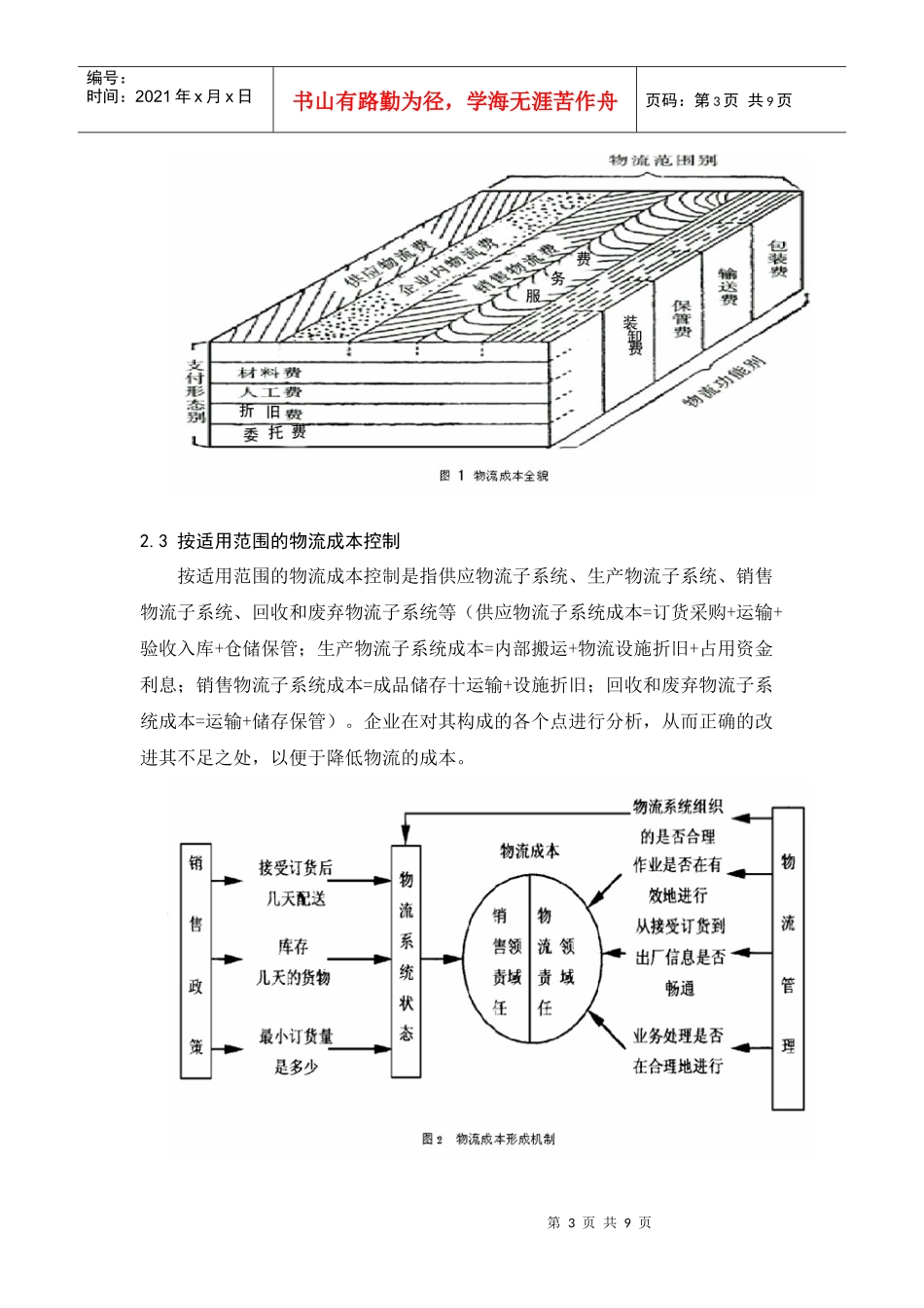 物流成本控制探析_第3页