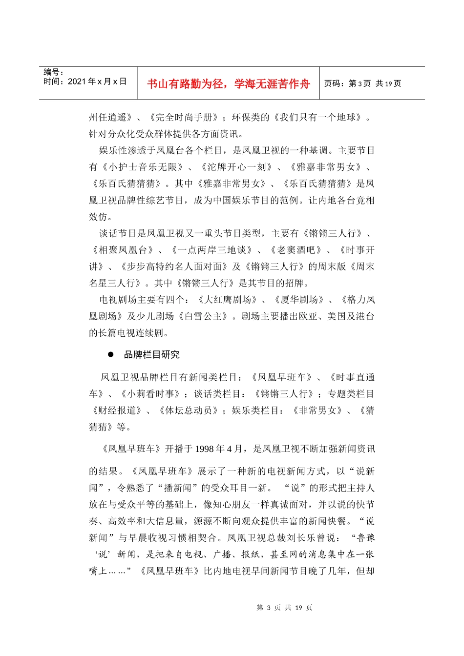 澳门卫视五星台中国市场计划书_第3页