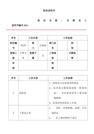 生鲜员工职务说明(6)(1)