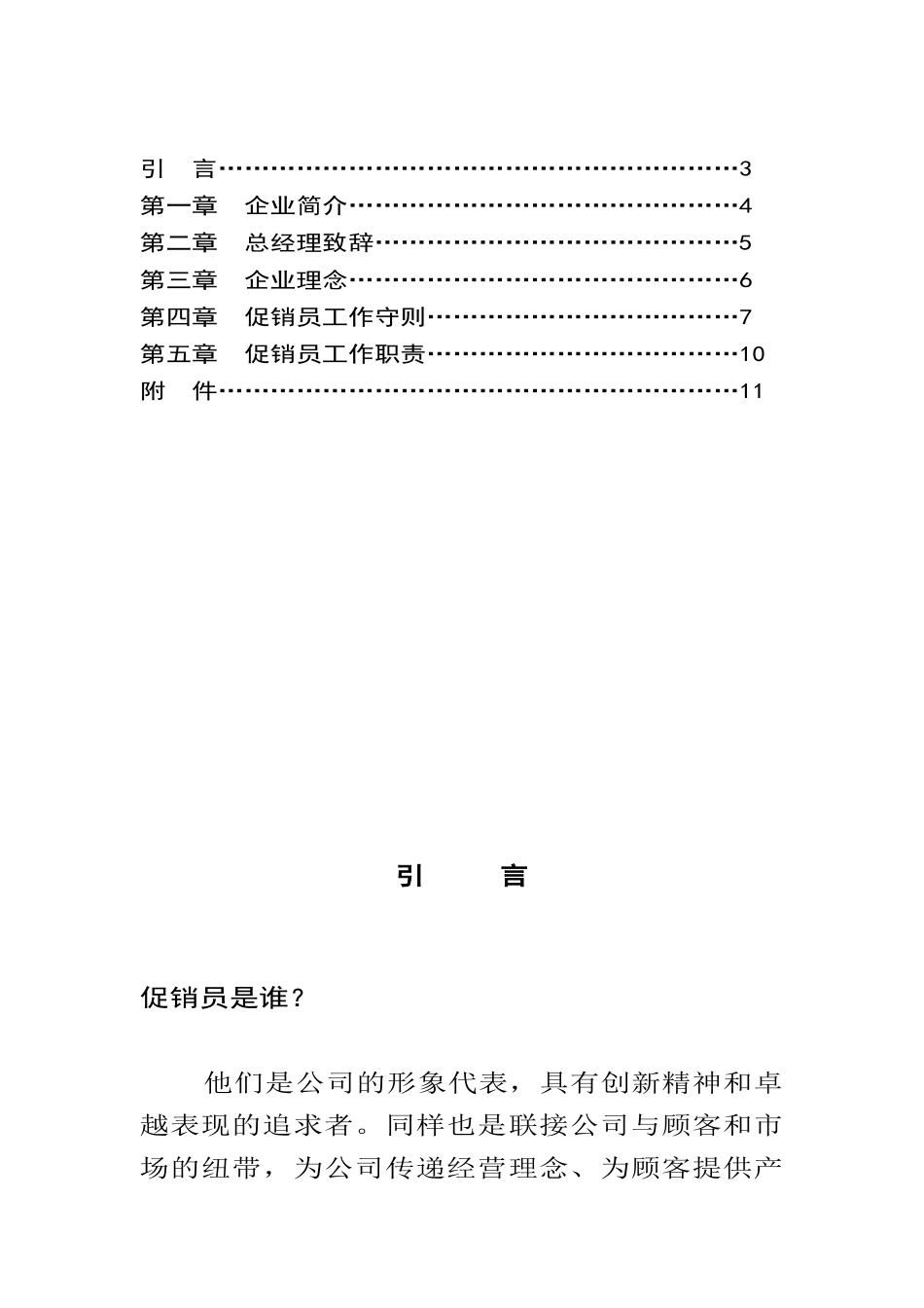 熊猫巨能小家电公司促销员管理手册（DOC11页）_第2页