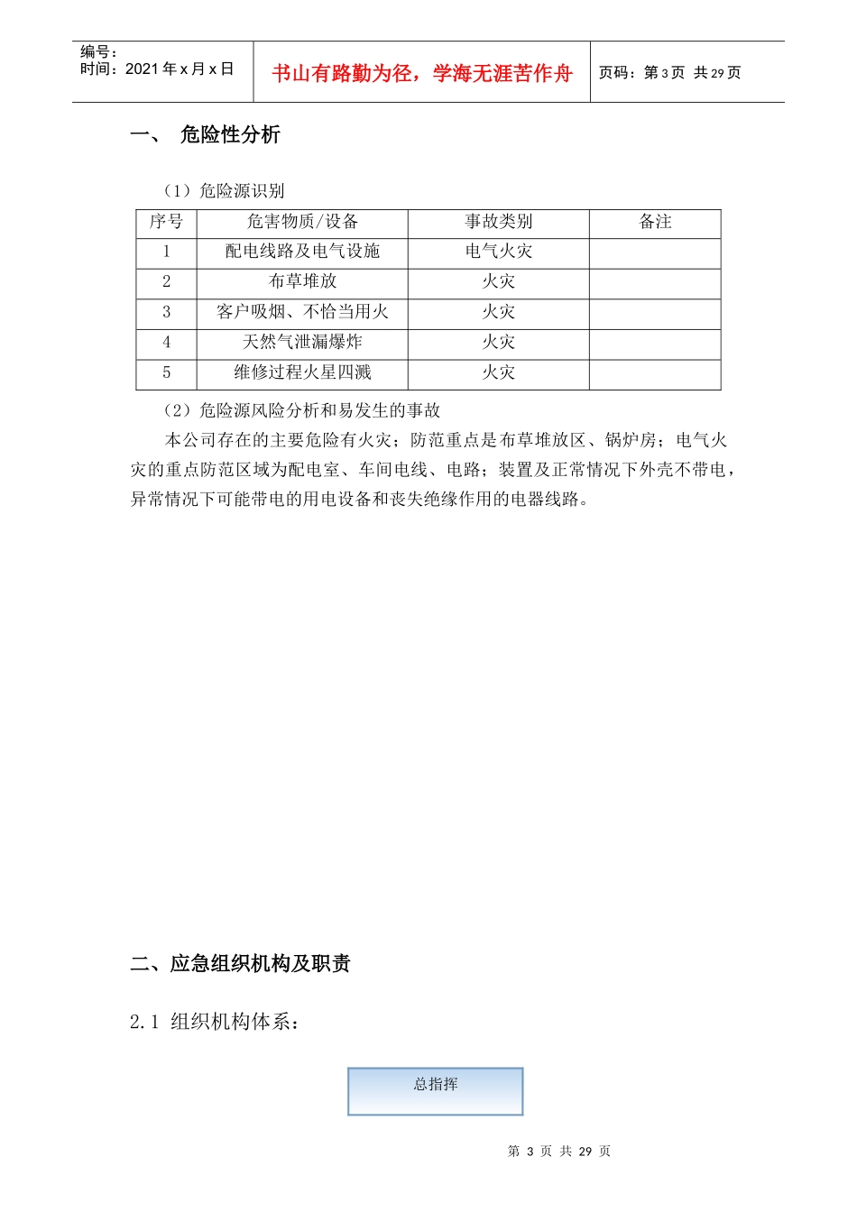 火灾专项应急预案_第3页