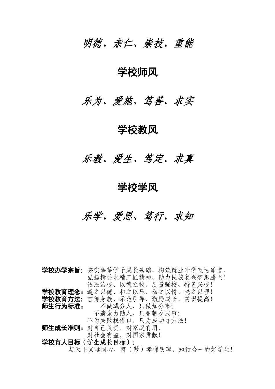 某某食品药品技工学校班主任工作手册_第3页