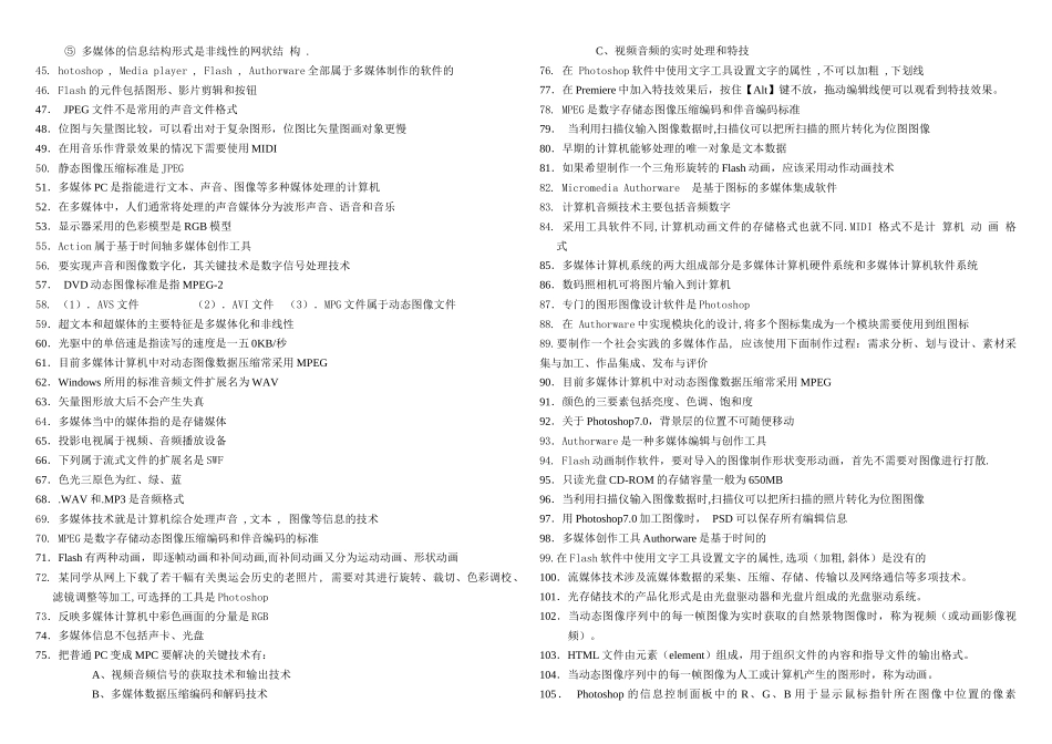 多媒体相关知识简介_第2页