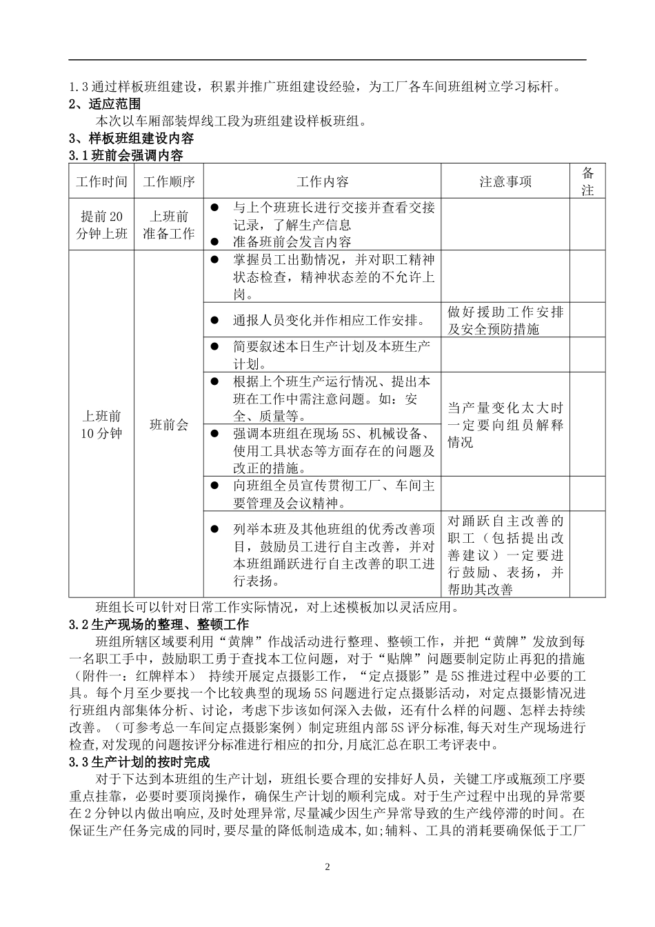 班组建设实施材料_第2页