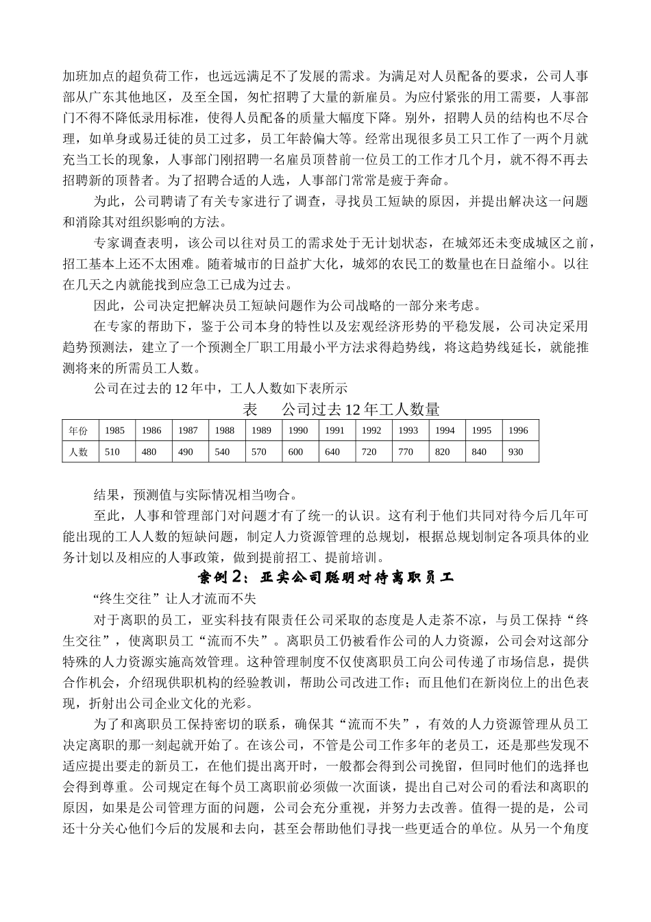 有关人力资源管理的经典案例教材_第3页