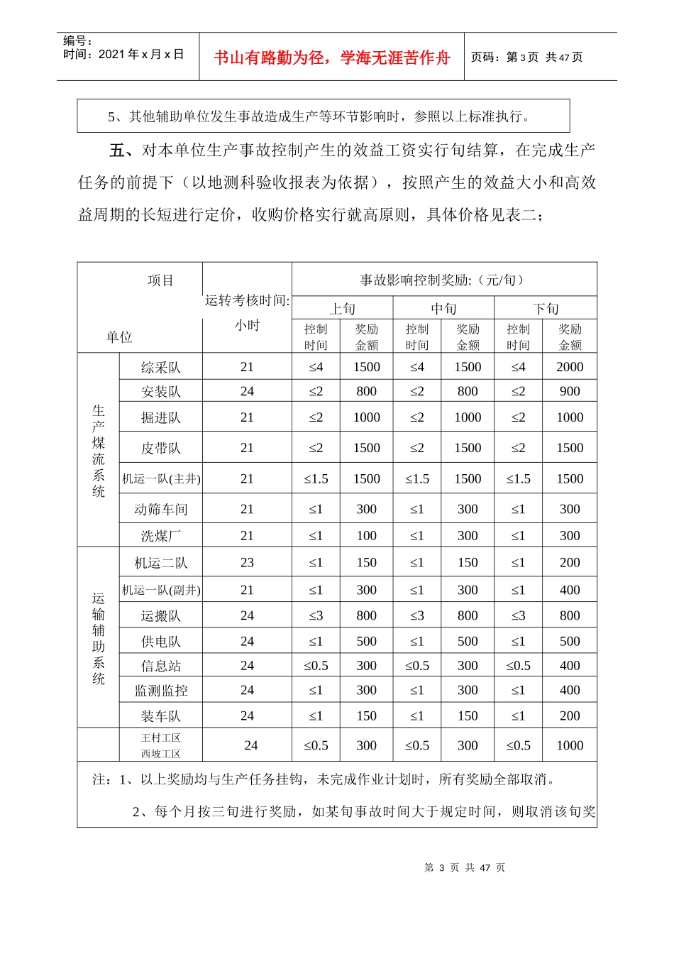 生产调度事故影响市场主体间相互赔偿管理办法_第3页