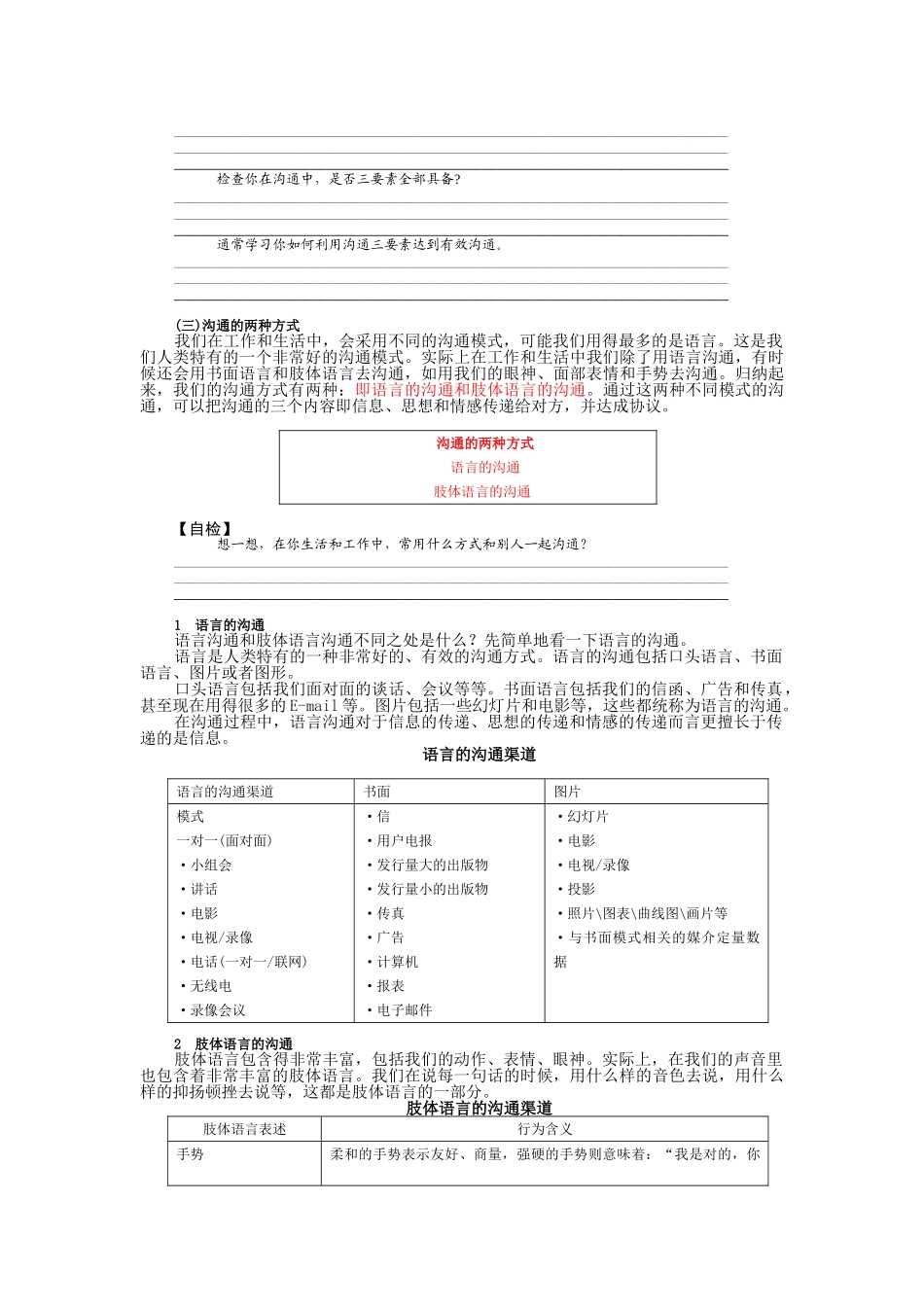 有效沟通的技巧培训范本_第3页