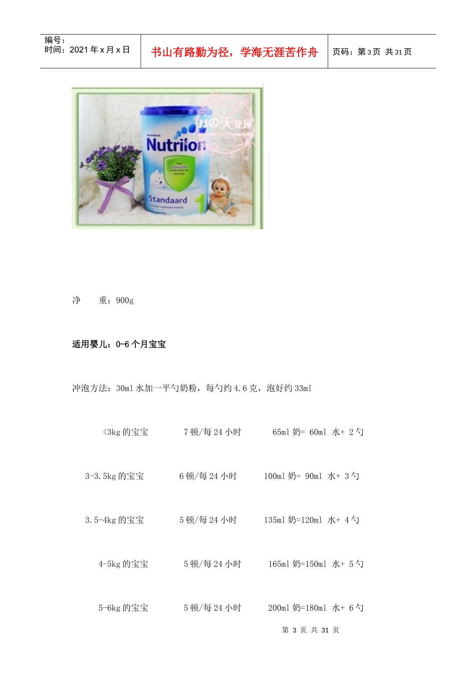 现代奶粉专业知识概述_第3页