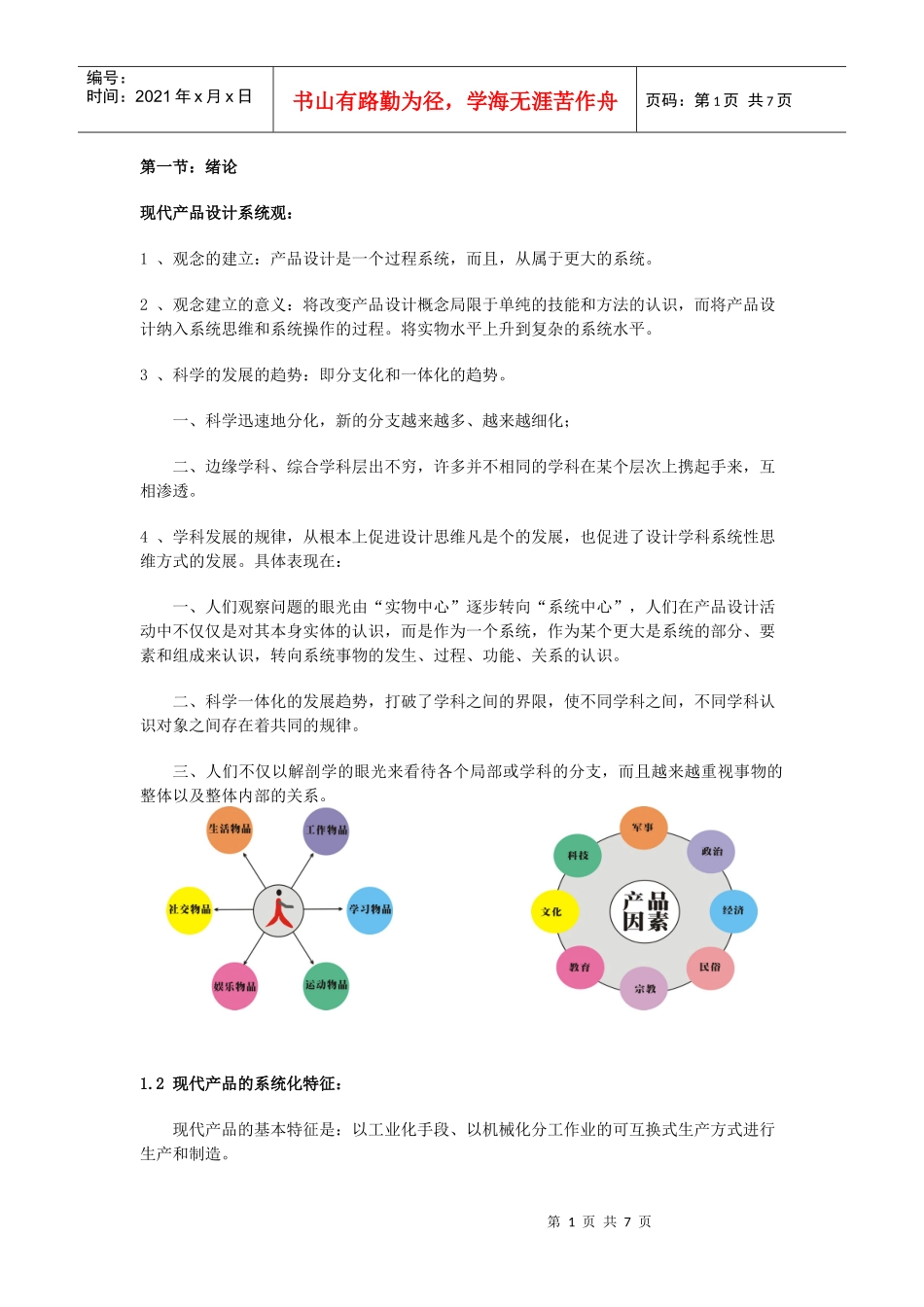 现代产品设计系统的概念_第1页