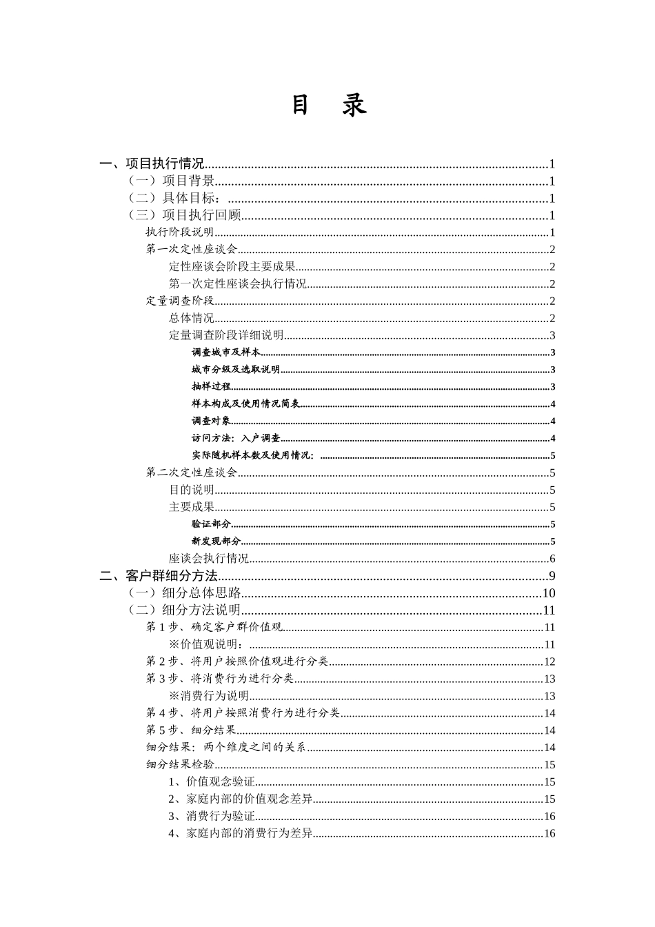 电信公众客户细分项目报告（DOC66页）_第2页