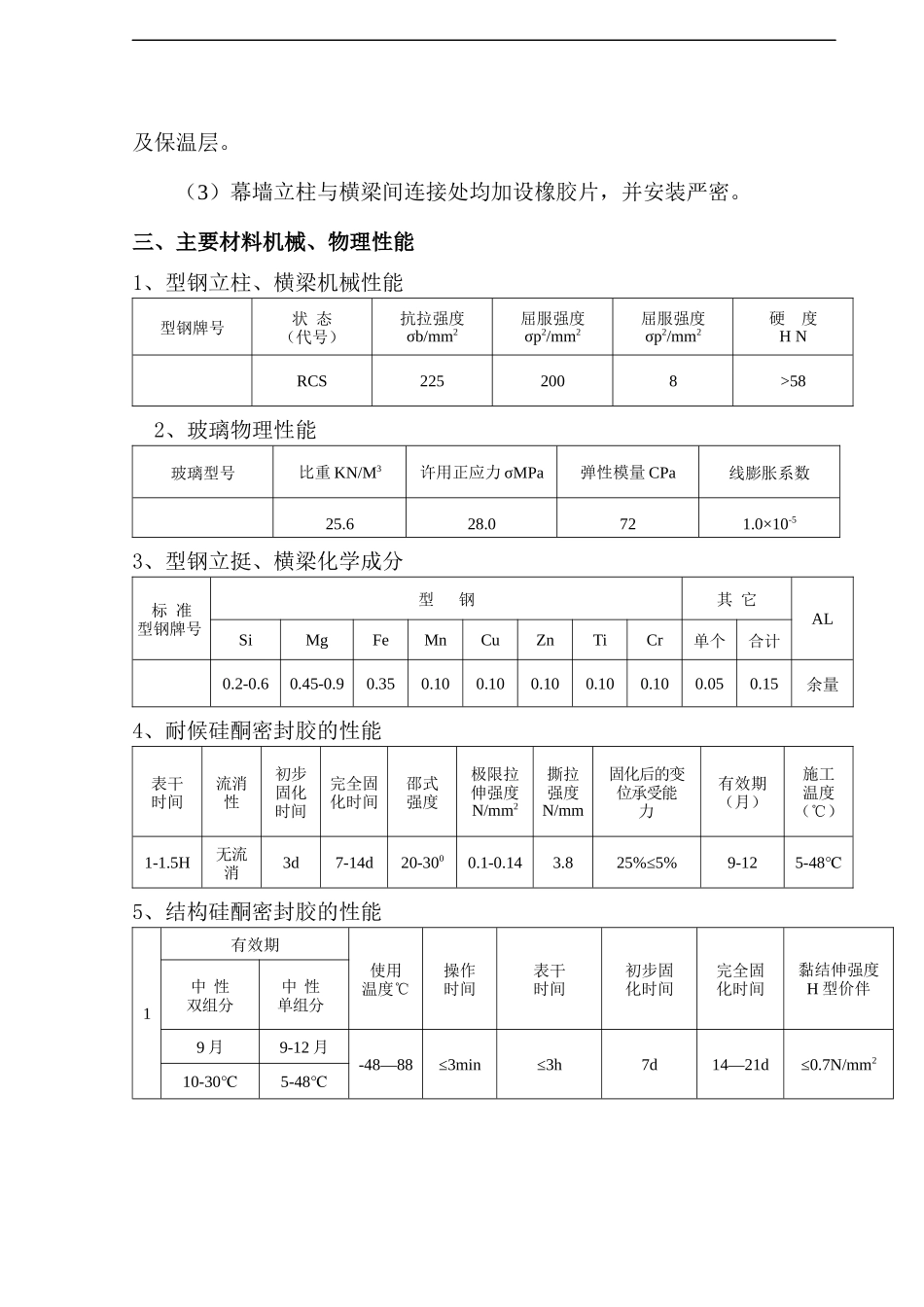 玻璃幕墙施工组织设计方案_第3页