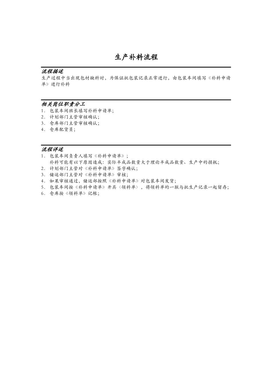 生产补料标准流程_第1页