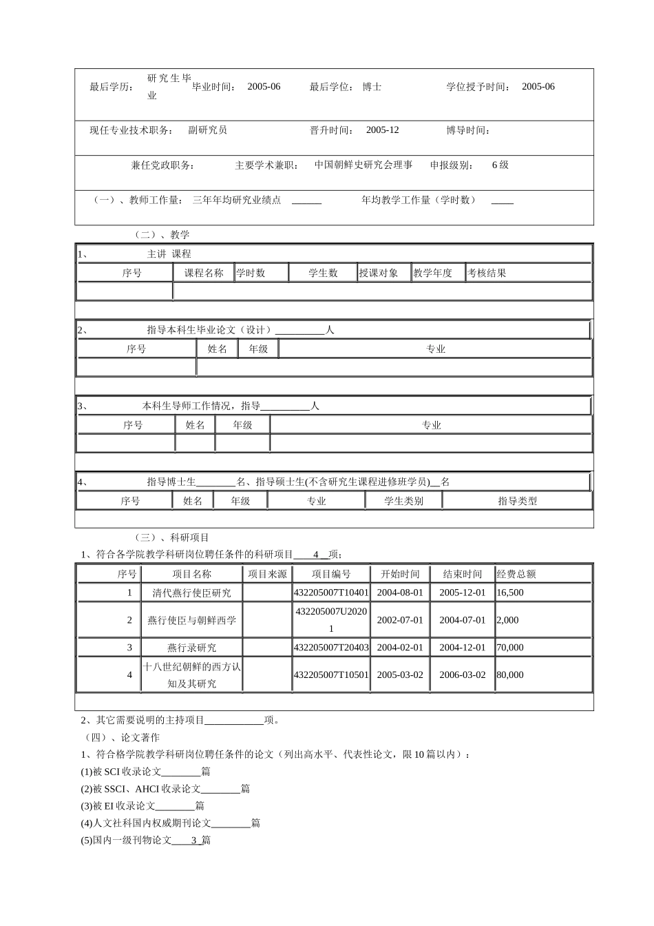 杨雨蕾-浙江大学校聘岗位聘任表_第3页
