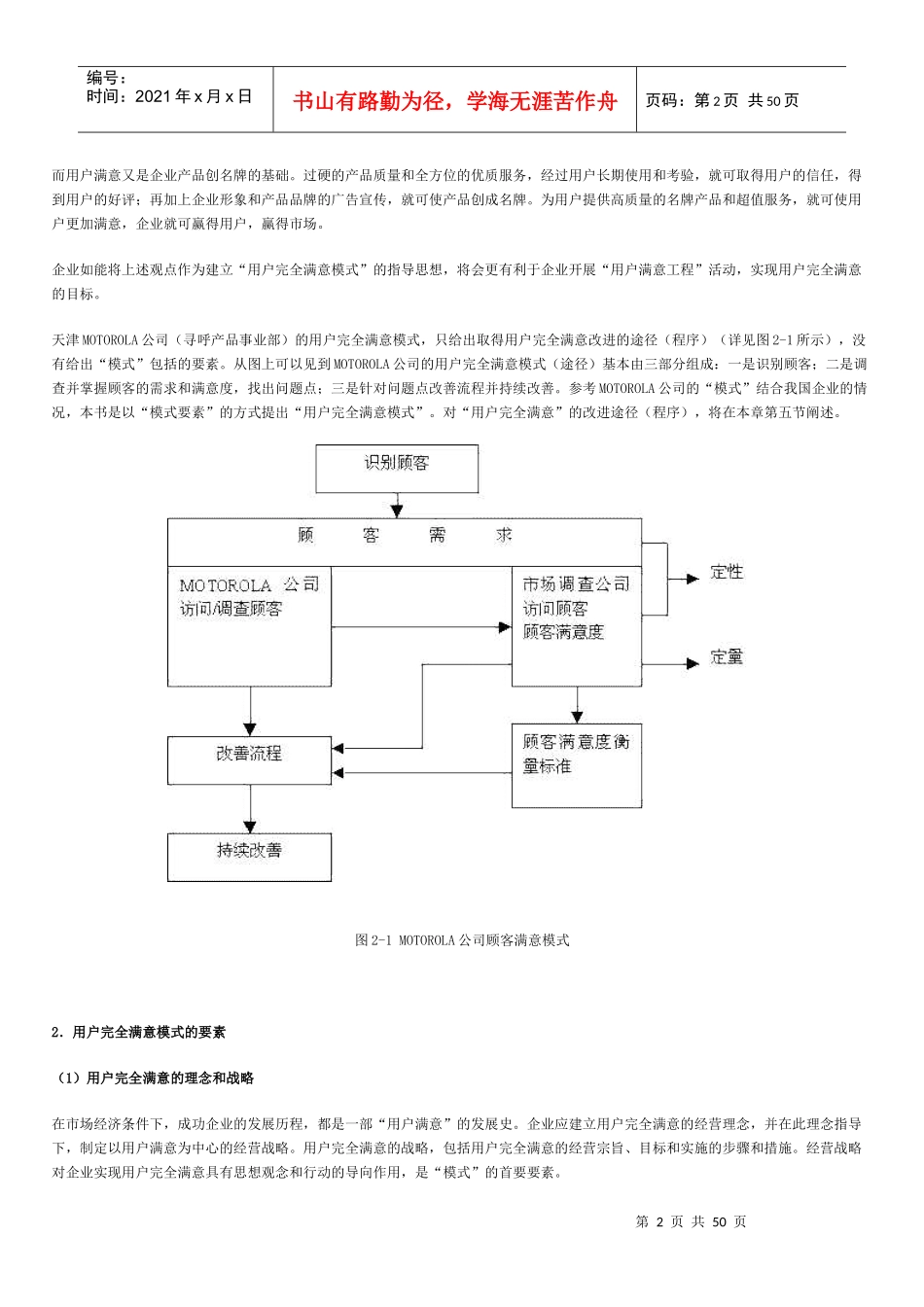 用户完全满意的经营理念与经营战略_第2页