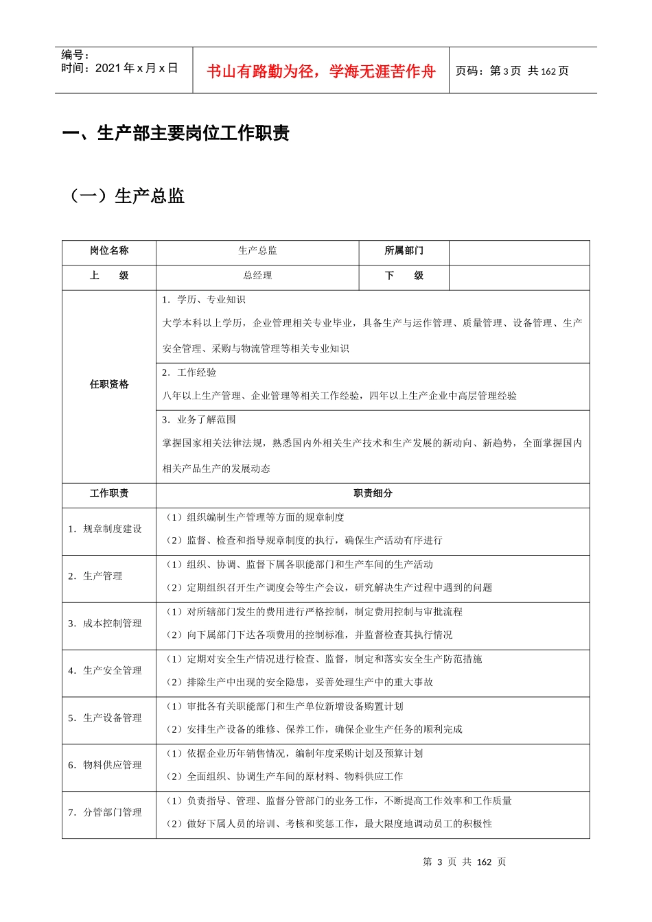 生产管理职位工作手册(1)_第3页