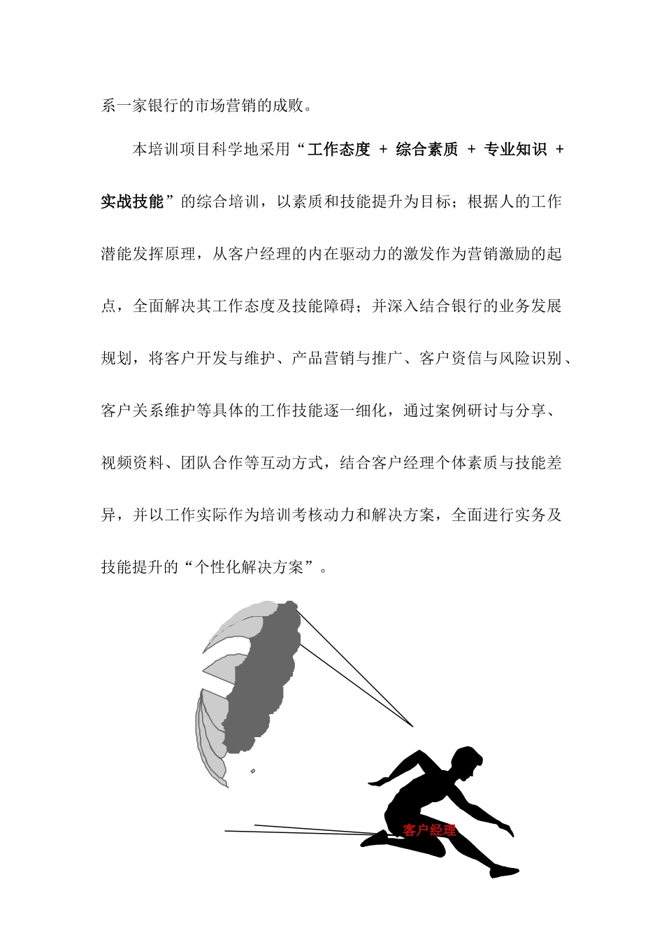 银行客户经理分级培训考核方案书_第3页