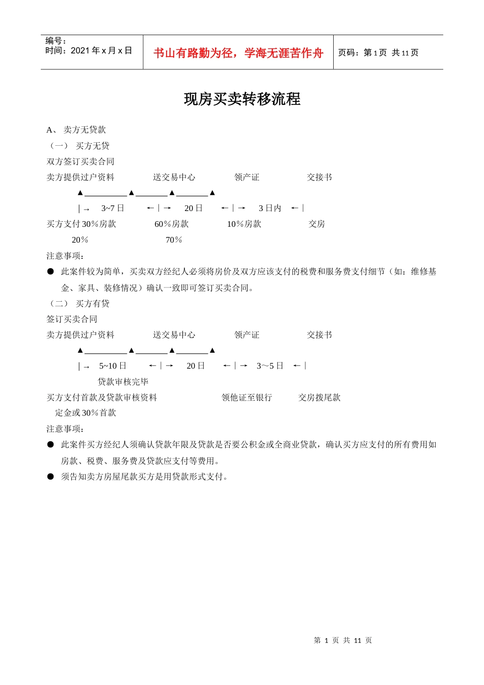现房买卖转移流程12（DOC9页）_第1页