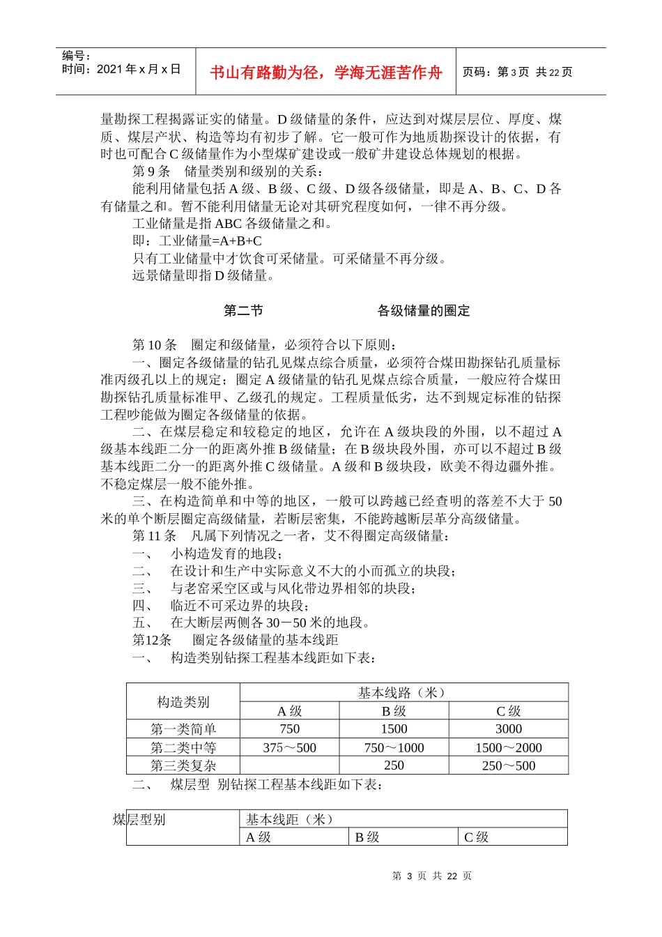 生产矿井储量管理规程_第3页