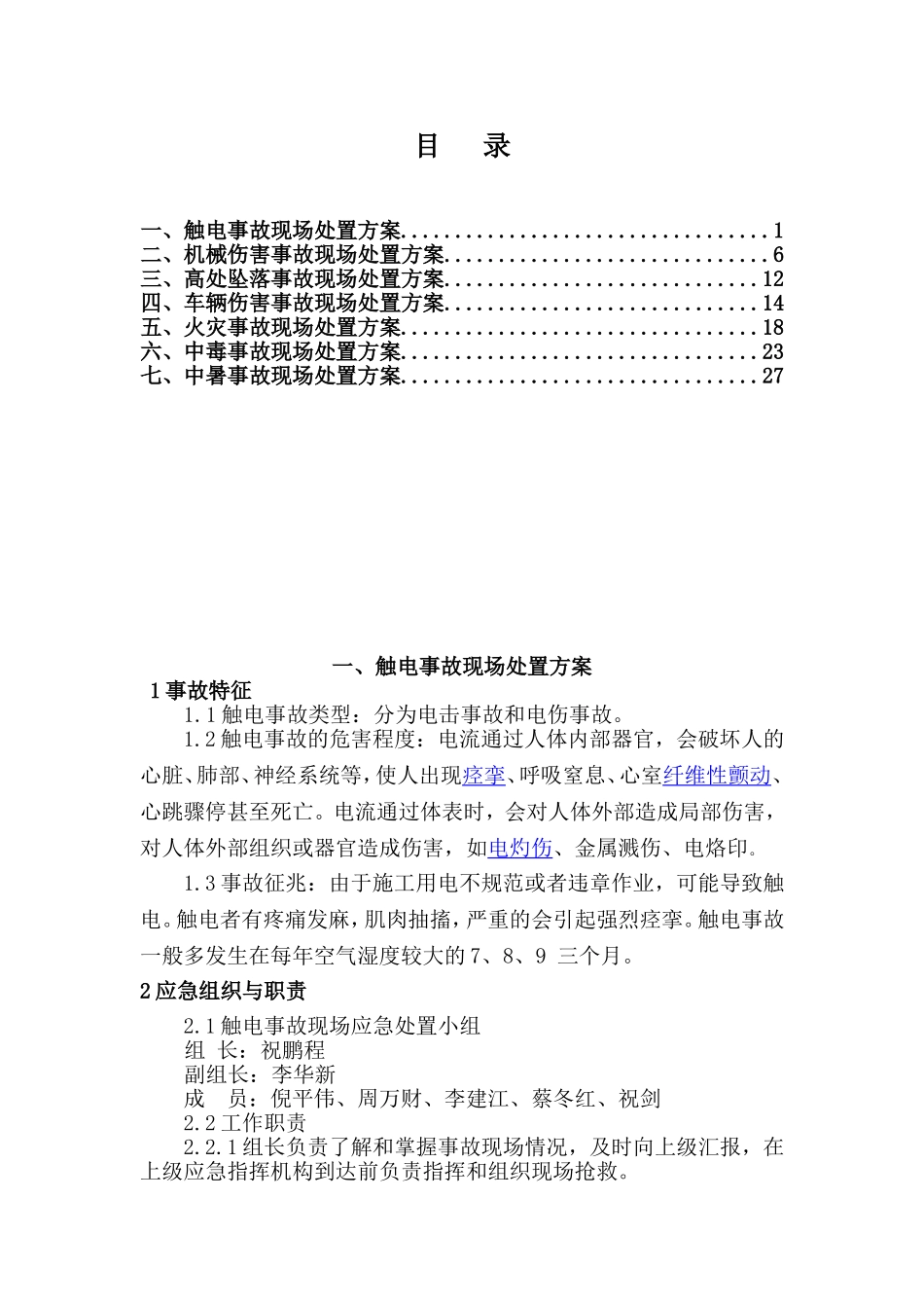 现场应急处置方案(DOC32页)_第2页